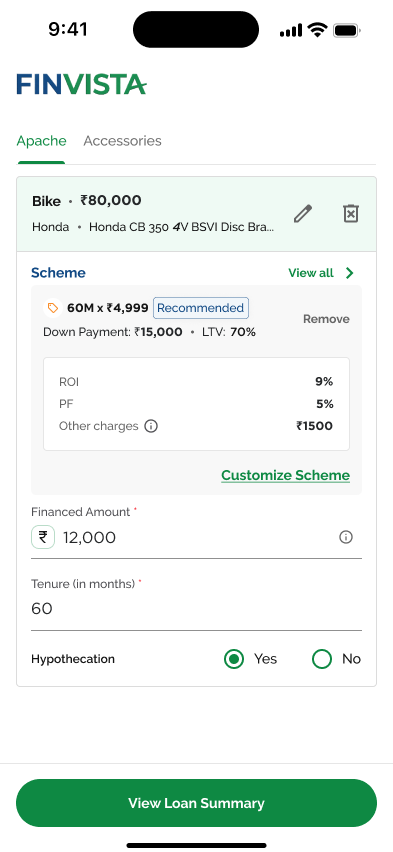 Scheme Selection