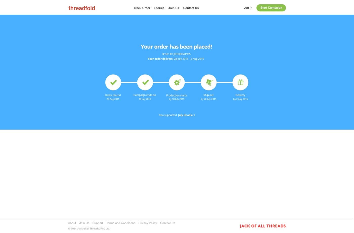 Order Tracking